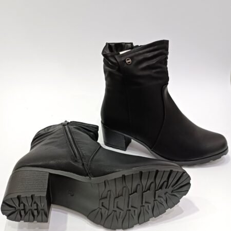 Елегантни дамски боти на широк ток - Модел B7