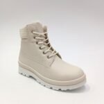 Елегантни дамски боти в КРЕМАВО (с цип)