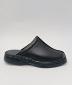 {+ПОДАРЪК} Мъжко сабо ЕСТЕСТВЕНА КОЖА (в черен цвят) - Image 4